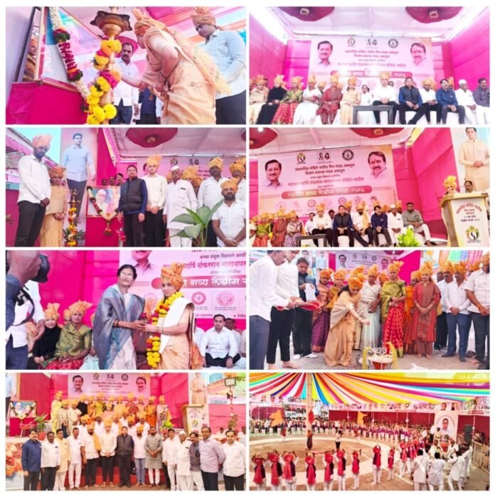 लेझीमच्या तालावर अकलूजचा विजयोत्सव! विजय चौकात २० व्या भव्य लेझीम स्पर्धा २०२६चे दिमाखदार उद्घाटन