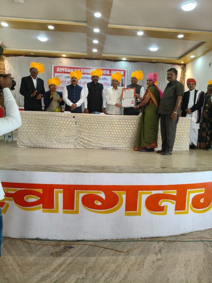 सौ.वैशाली कांबळे अविष्कार फाउंडेशनच्या राज्यस्तरीय क्रांतीज्योती सावित्रीबाई फुले गुणवंत शिक्षक पुरस्कार 2026 या पुरस्काराने सन्मानित