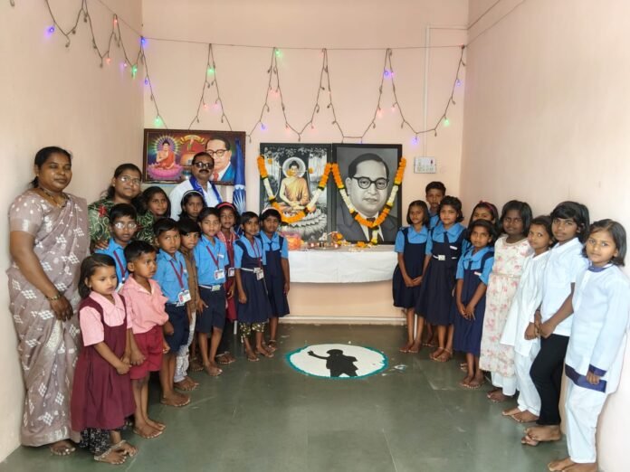 समतानगर (विडणी) येथे डॉ. बाबासाहेब आंबेडकर यांची 135 वी जयंती उत्साहात साजरी!