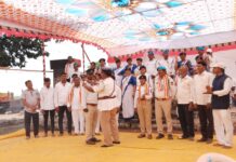 आंदोरी येथे समता सैनिक दला चा पदोन्नती सोहळा संपन्न