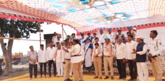 आंदोरी येथे समता सैनिक दला चा पदोन्नती सोहळा संपन्न