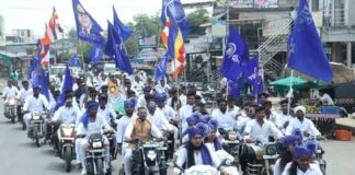 फलटणमध्ये तथागत भगवान गौतम बुद्ध जयंतीनिमित्त मंगलमैत्री भव्य बाईक रॅलीचे आयोजन