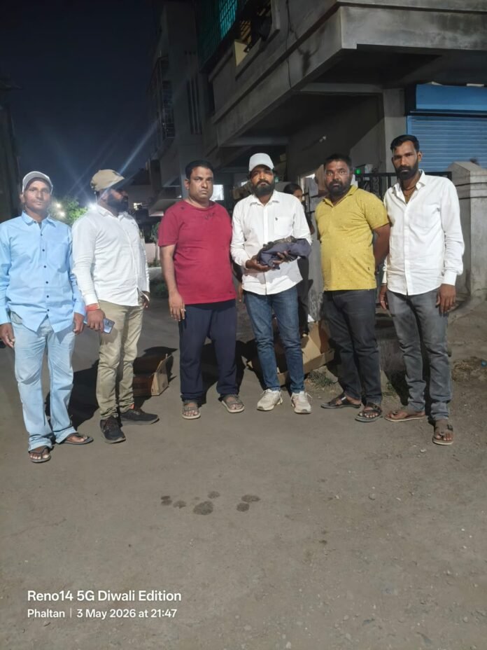 माकडाच्या नवजात पिल्लाला मिळाले जीवदान; काकडे बंधूंची मानवतेची हृदयस्पर्शी कृती