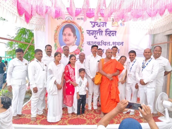 समतानगर बुद्ध विहारात पूज्य भंते करुणानंद महाथेरो यांची प्रभावी धम्मदेशना