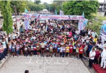 फलटण एज्युकेशन सोसायटी कॉलेज ऑफ इंजिनिअरिंगच्या मॅरेथॉन स्पर्धेला उत्स्फूर्त प्रतिसाद; विविध गटातील विजेत्यांचा गौरव