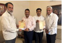 मंगेश चिवटे यांची श्रीमंत संजीवराजे नाईक-निंबाळकर यांना सदिच्छा भेट; फलटणात आरोग्यसेवा विस्तारावर चर्चा