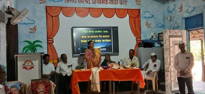 शाळा प्रवेश उत्सव उत्साहात संपन्न; वैशालीताई कांबळे यांच्या हस्ते नवागत विद्यार्थ्यांचे स्वागत