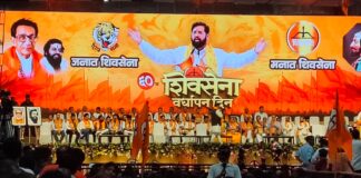 शिवसेनेच्या हिरक महोत्सवी वर्धापन दिन सोहळ्यास फलटणच्या नगरसेवकांची उत्स्फूर्त उपस्थिती