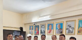 उपप्रादेशिक परिवहन कार्यालय फलटण येथे डीवायआरटीओ सचिन विधाते यांचा फलटण प्रतिनिधी संघटनेतर्फे सत्कार