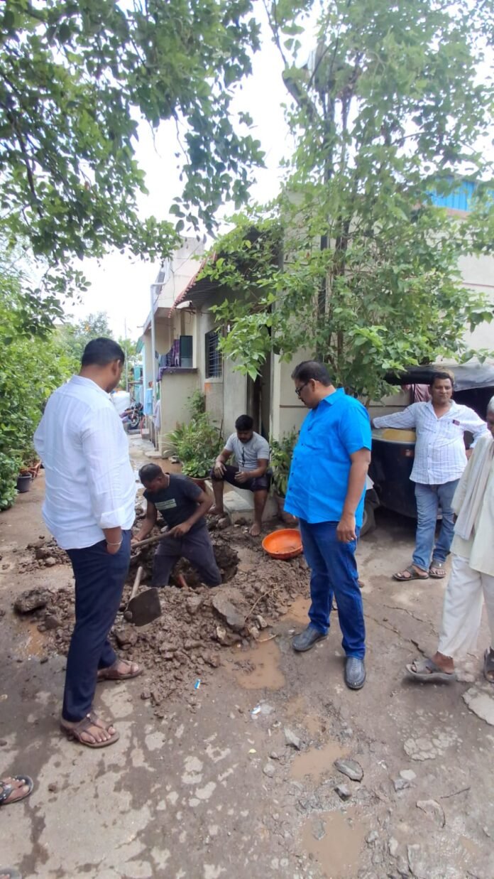 पालखी सोहळ्याच्या पार्श्वभूमीवर प्रभाग क्र. १० मध्ये विकासकामांचा धडाका; नगरसेविका मनीषाताई तिकोटे यांचा पुढाकार