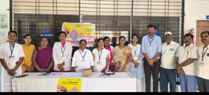 वडले येथे राष्ट्रीय पल्स पोलिओ लसीकरण मोहिमेचा शुभारंभ; जि.प. सदस्या वैशाली कांबळे यांच्या हस्ते बालकांना पोलिओचे डोस