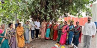 वटपौर्णिमेनिमित्त ‘एक महिला – एक वृक्ष’ उपक्रम; प्रभाग क्र. ११ मध्ये पर्यावरण संवर्धनाचा अनोखा संदेश