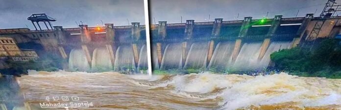 वीर धरणातून ६,०३७ क्युसेक पाण्याचा विसर्ग सुरू; नीरा नदीकाठच्या नागरिकांना सतर्कतेचा इशारा