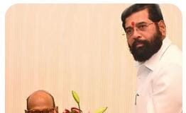 शरद पवारांची उपमुख्यमंत्री एकनाथ शिंदे यांच्याशी सदिच्छा भेट; राजकीय चर्चांना शशिकांत शिंदेंचा पूर्णविराम