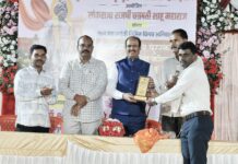 राजश्री शाहू पुरस्काराने प्रा. डॉ. राजकुमार शेलार यांचा गौरव