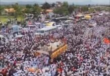 चांदोबाचा लिंब येथे संत ज्ञानेश्वर महाराज पालखी सोहळ्यात पहिले भव्य ‘उभे रिंगण’; हरिनामाच्या गजरात लाखो वारकऱ्यांचा भक्तिमय जल्लोष