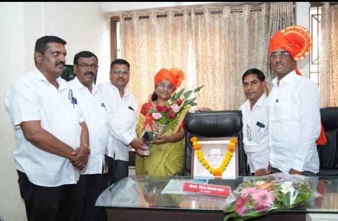 बारामती तालुका शिक्षक सहकारी पतसंस्थेच्या चेअरमनपदी स्मिता संभाजी पवार
